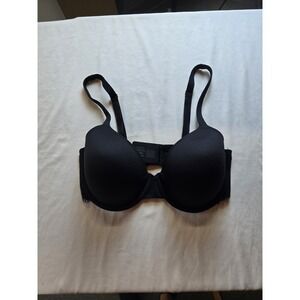 Soma Embraceable Enchanting Lace Demi Black Wired Bra 34DD